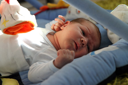 Invigning av babygymet. 