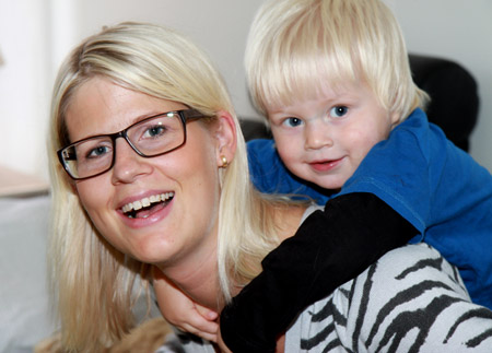 Ha en bra dag önskar jag och mamma.