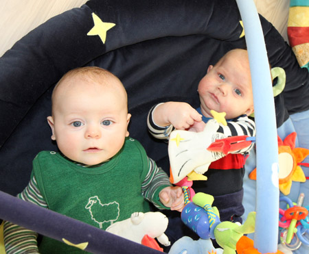 Philip och Ludvig Philip och Ludvig i babygymmet.