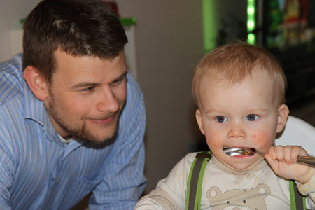 Kjetil och Leo.