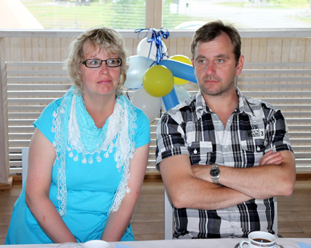Maria och Peter.